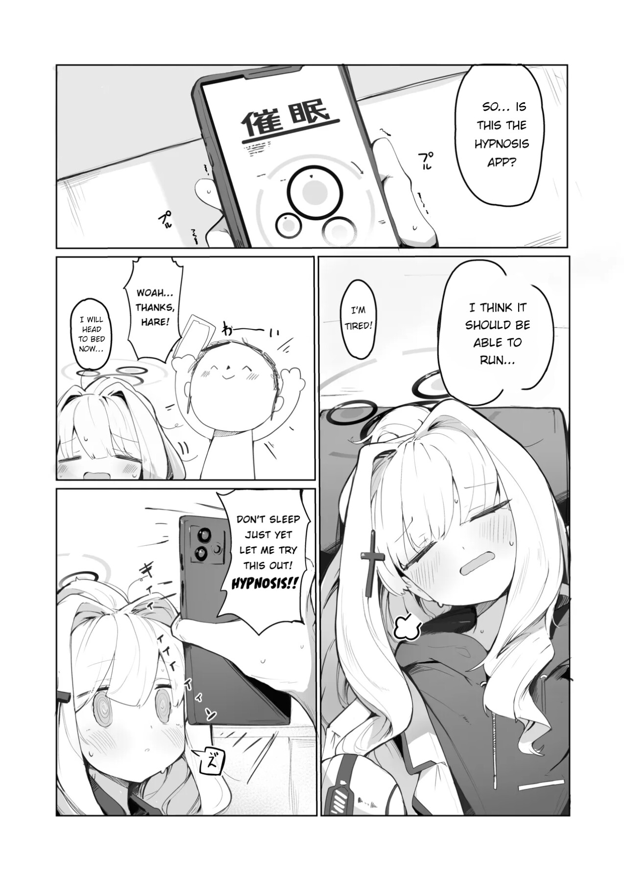 Hentai Manga Comic-A book about Veritas being hypnotized-Read-2